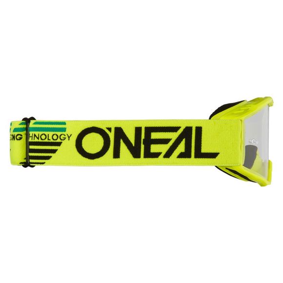 O'Neal B-10 YOUTH cross mask - SOLID V24 - CLEAR - Black / YellowRef: OL1938
