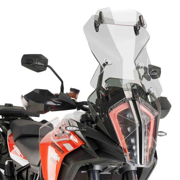 Puig Touring Windscreen with Visor - GrayRef: 9714H