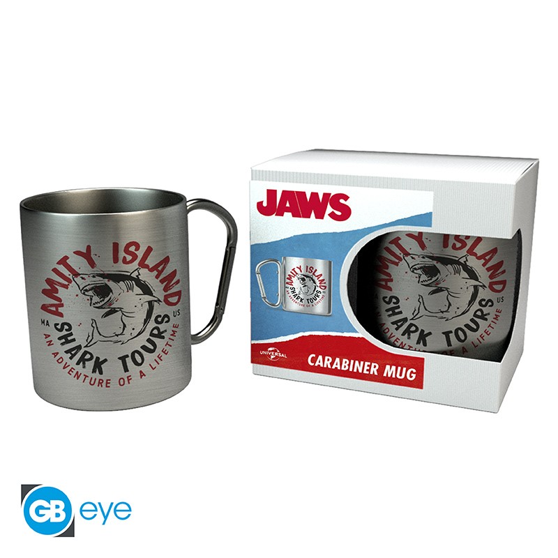 JAWS Mug carabiner Shark Tours