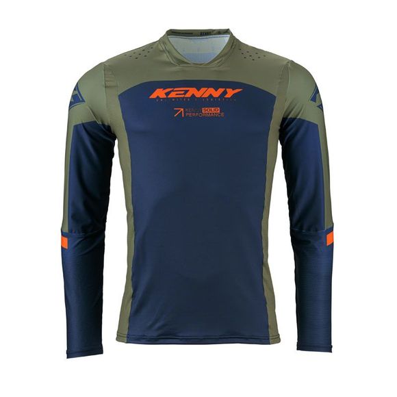Kenny PERFORMANCE cross jersey - SOLID 2024 - GreenRef: KE1830