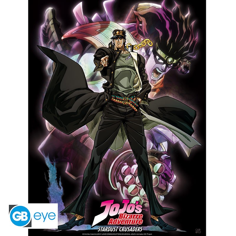 JOJO'S BIZARRE ADVENTURE Poster Star Platinum (52x38cm)