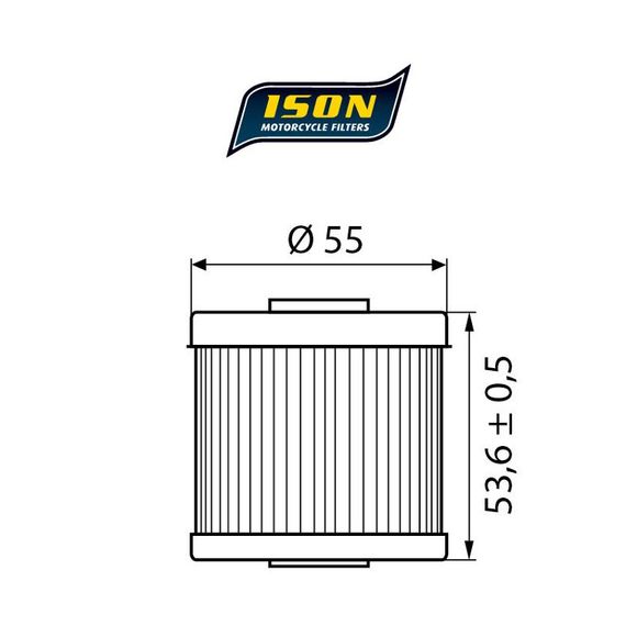 Ison 123 ELEMENT Oil Filter Original TypeRef: ISON 123