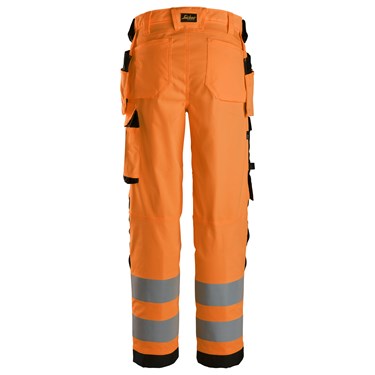 High-Vis Class 2, Women's Stretch Trousers Holster Pockets