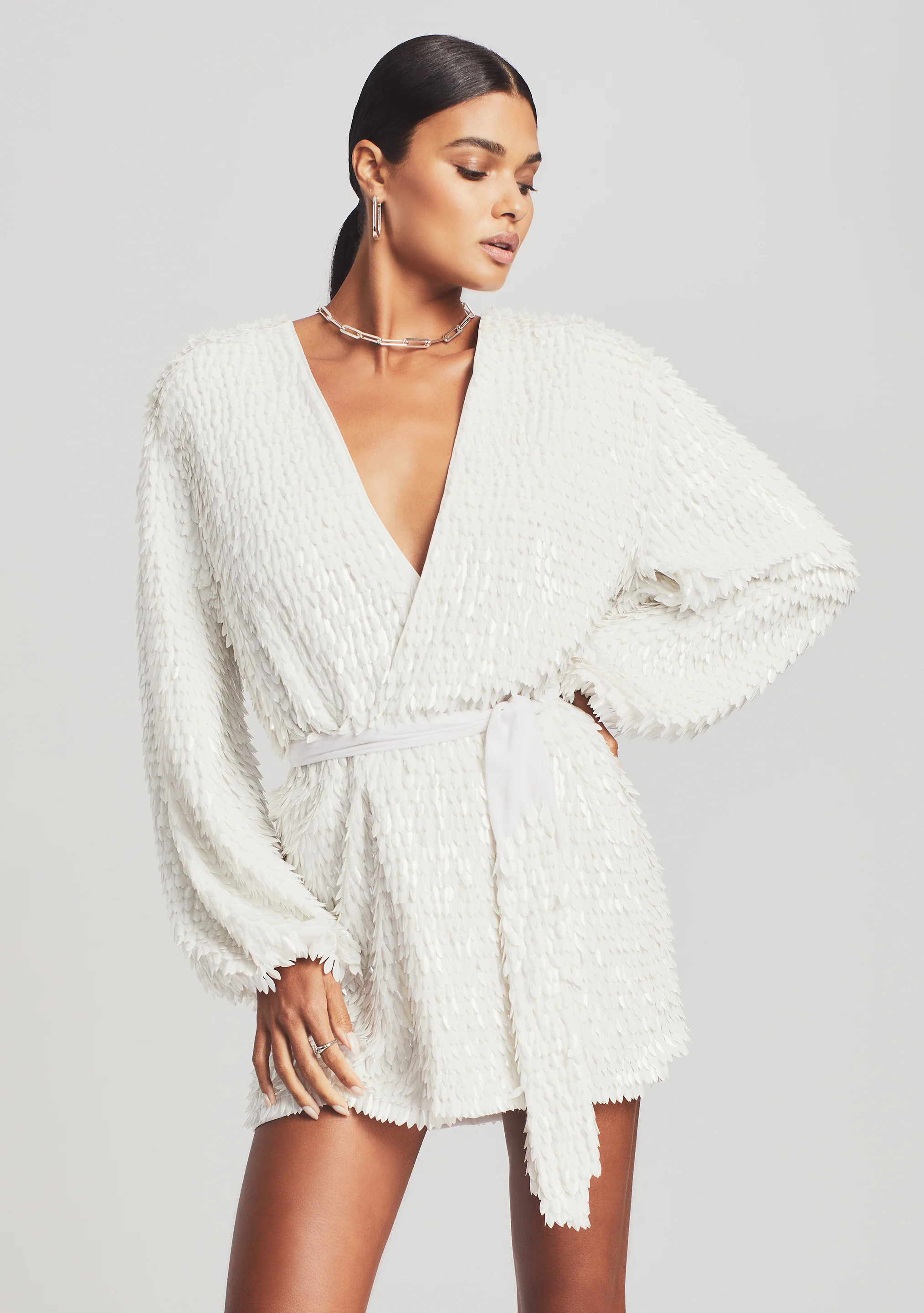 Feather Gabrielle Robe