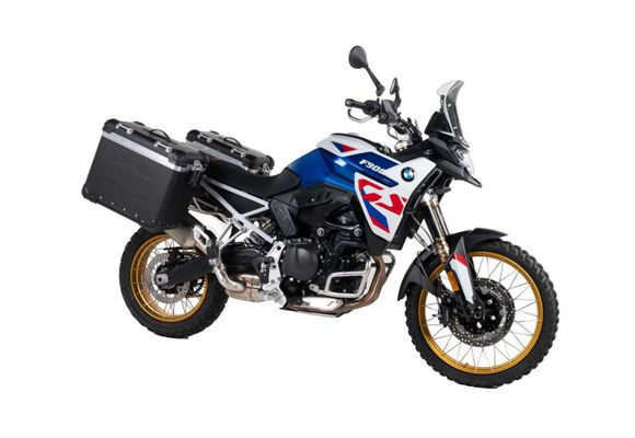 Touratech ZEGA Evo X suitcase With 45/45 offset - Gray support included - Black anodizedBMW 900 F 900 GS - 2024 - 2026Ref: Trt00997A / 01-083-6827-0