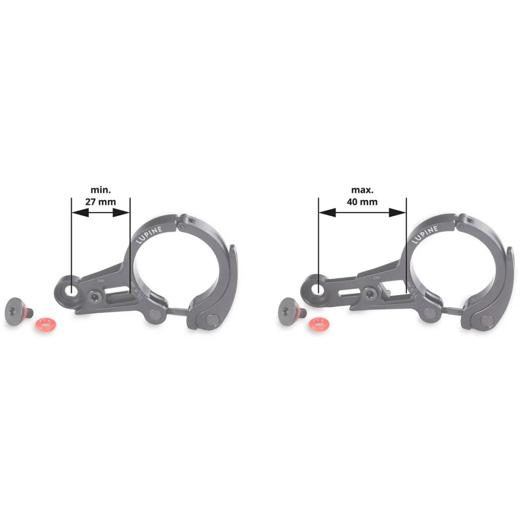 Lupine Flexmount Quickrelease Handlebar Mount - 31.8mm