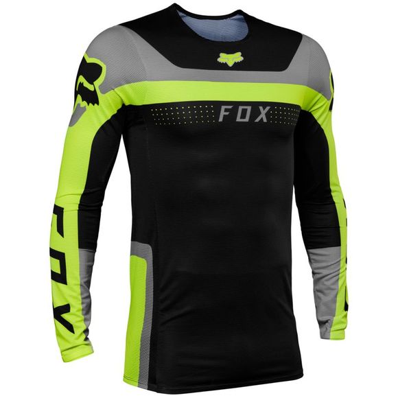 Fox FLEXAIR EFEKT 2024 cross Jersey - Yellow / BlackRef: fx3735-c51274