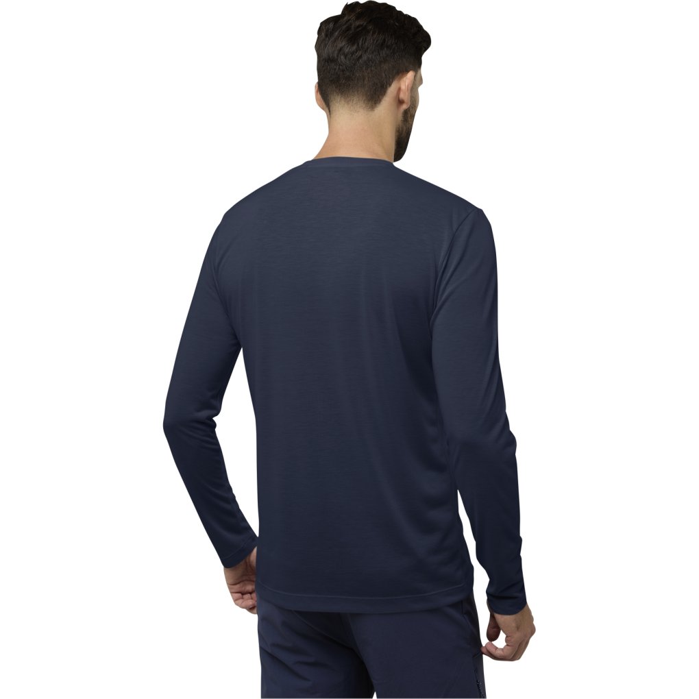 Jack Wolfskin Vonnan Longsleeve T-Shirt Men - midnight sky
