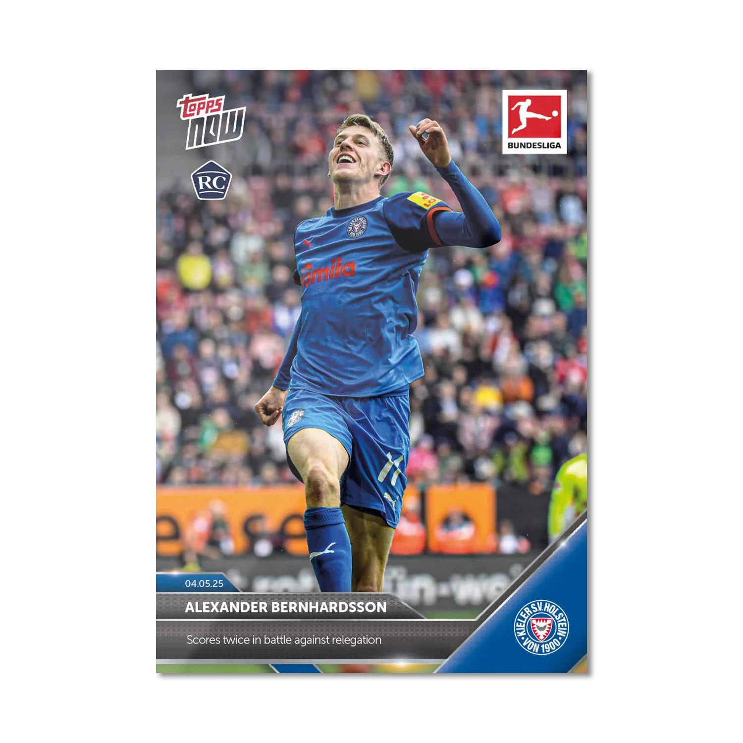 Alexander Bernhardsson - 2024-25 Bundesliga Topps NOW® - Card 181