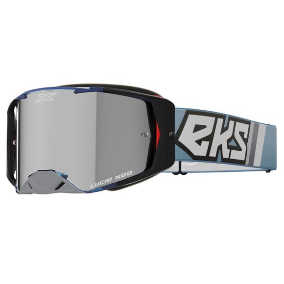 EKS LUCID STEEL BLUE cross mask - SILVER MIRROR 2023 - BlueRef: KS0009 / 067-11075
