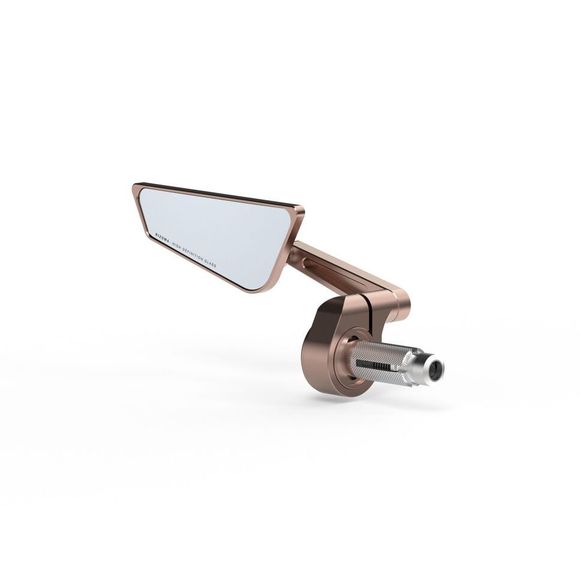 Rizoma Cut Edge handlebar end mirror (left) Universal - PinkRef: RZ0895