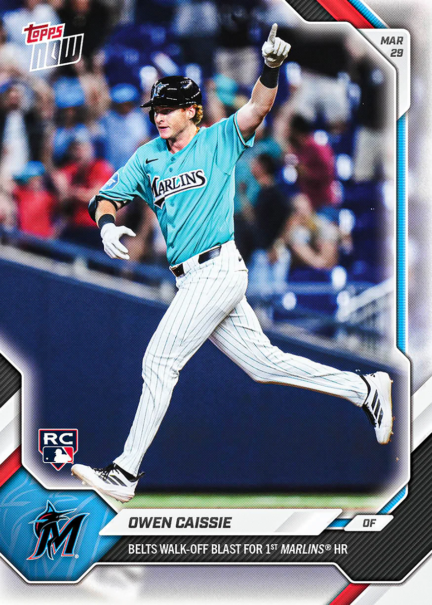 Owen Caissie - 2026 MLB Topps NOW® - Card 26