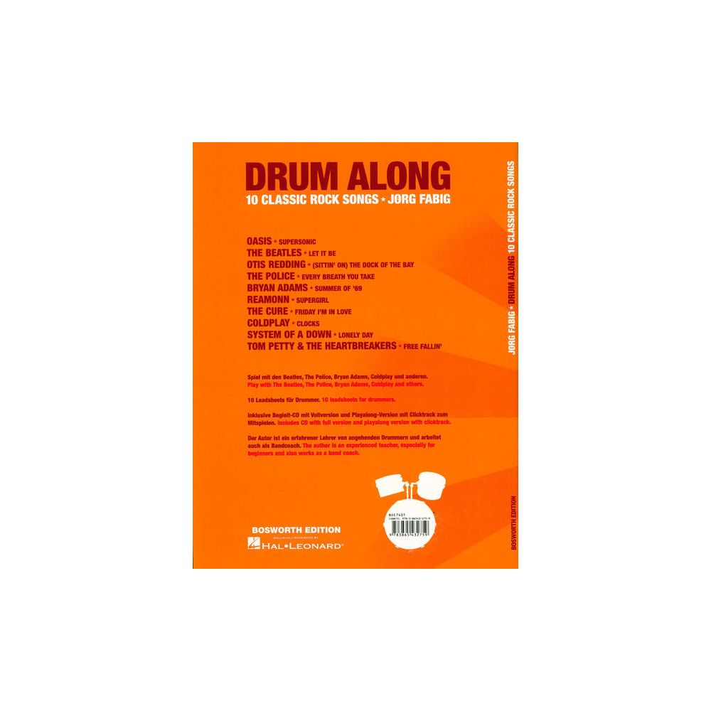 Bosworth Drum Along 10 Class Rock Songs – Thomann Ireland