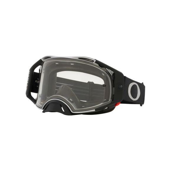 Oakley AIRBRAKE TUFF BLOCKS BLACK GUNMETAL CLEAR SCREEN 2024 cross mask - BlackRef: OK1558 / 8006120002