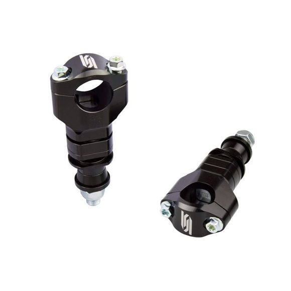 Pontet de guidon Scar Ø28,6 - KTM SX SXF HUSQVARNA TC FC 23-24 GASGAS 24 Universel - NoirRef : SCR0316 / P67