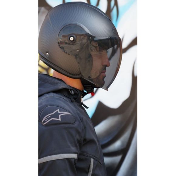 ROOF RO9 WISPER CARBON Helmet Visor - GreyRef: RO0370 / 61118700