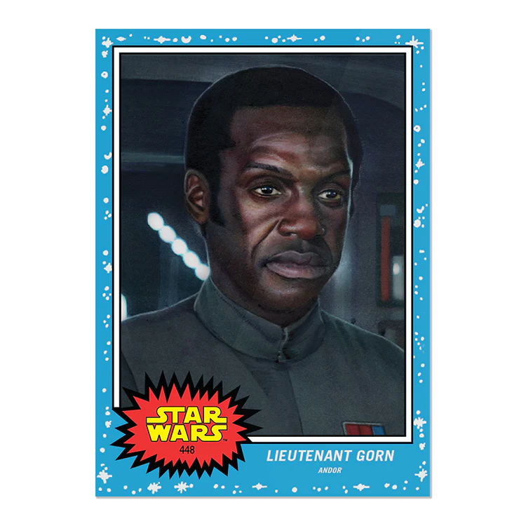 Topps UK - SW Living Set Card #448 - Lieutenant Gorn