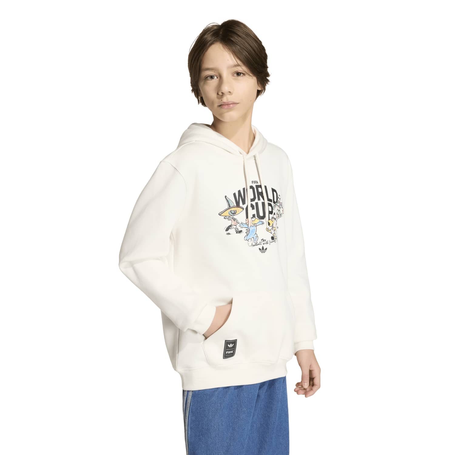 World Cup 202026™ Mascot Friends White Sweatshirt - Youth