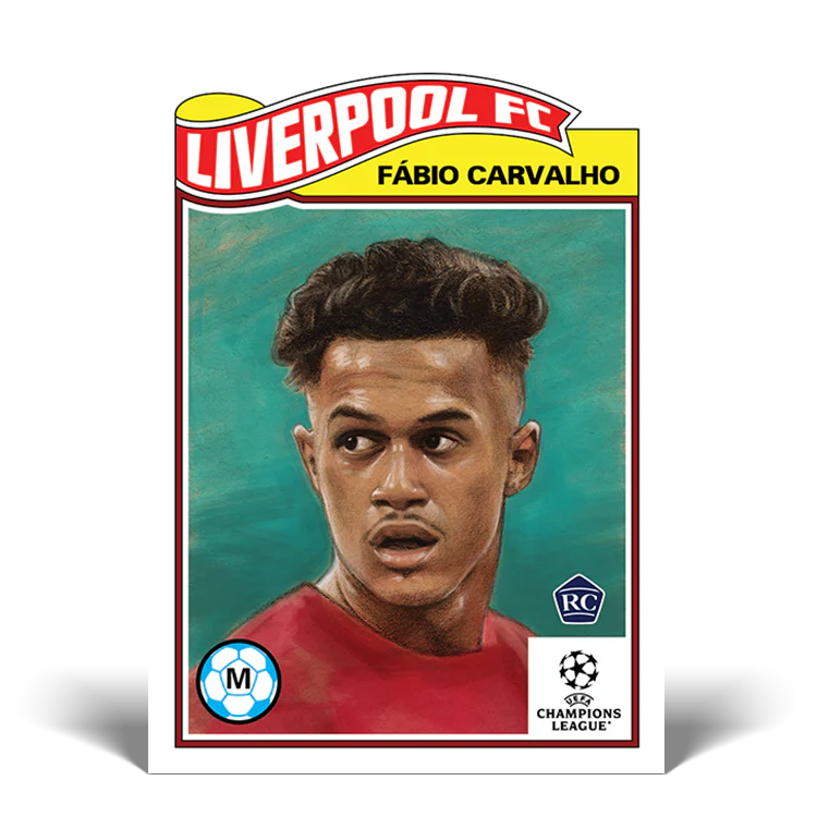 Topps UK - UCC Living Set Card #520 - Fabio Carvalho