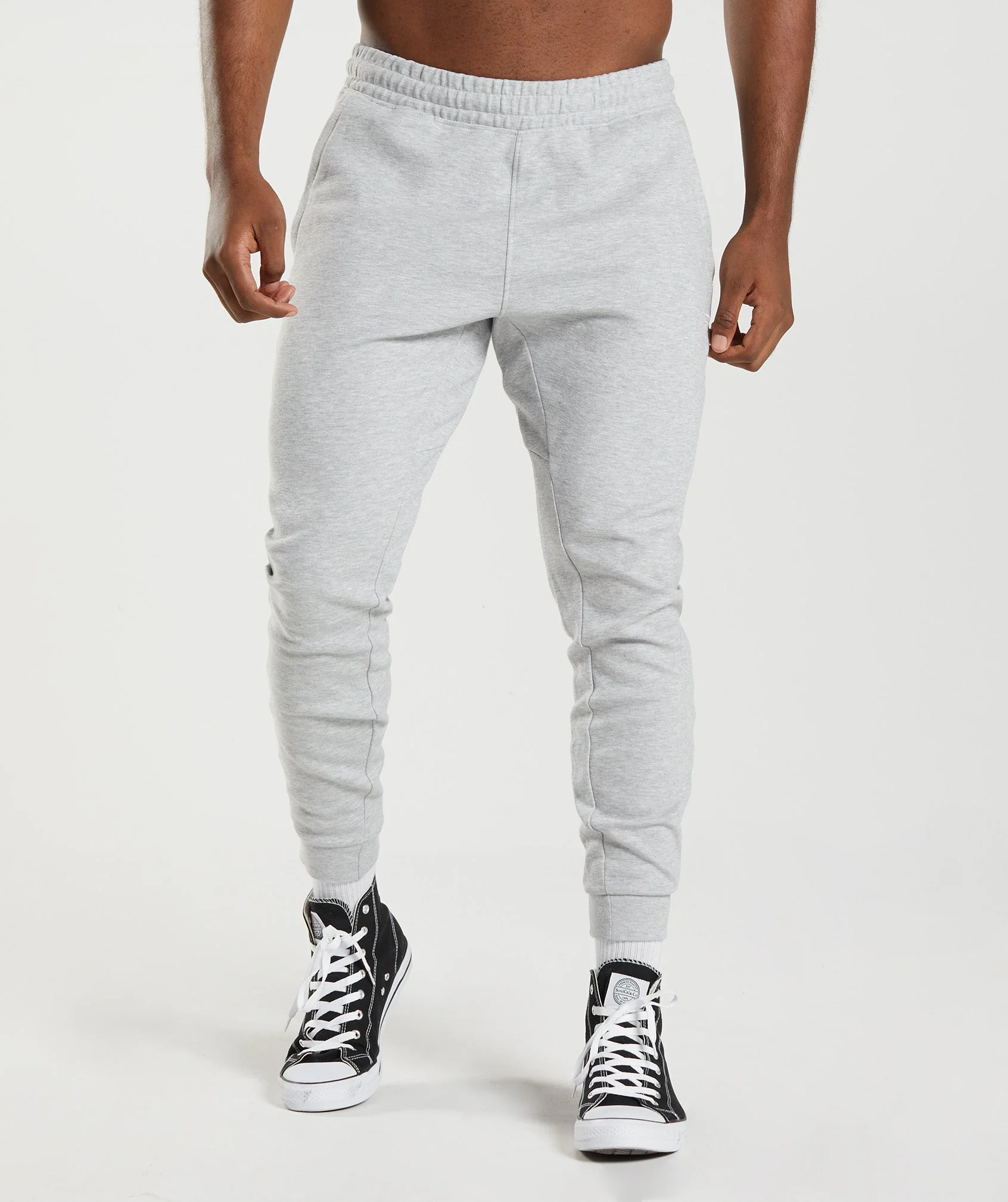 React Joggers Light Grey Core Marl