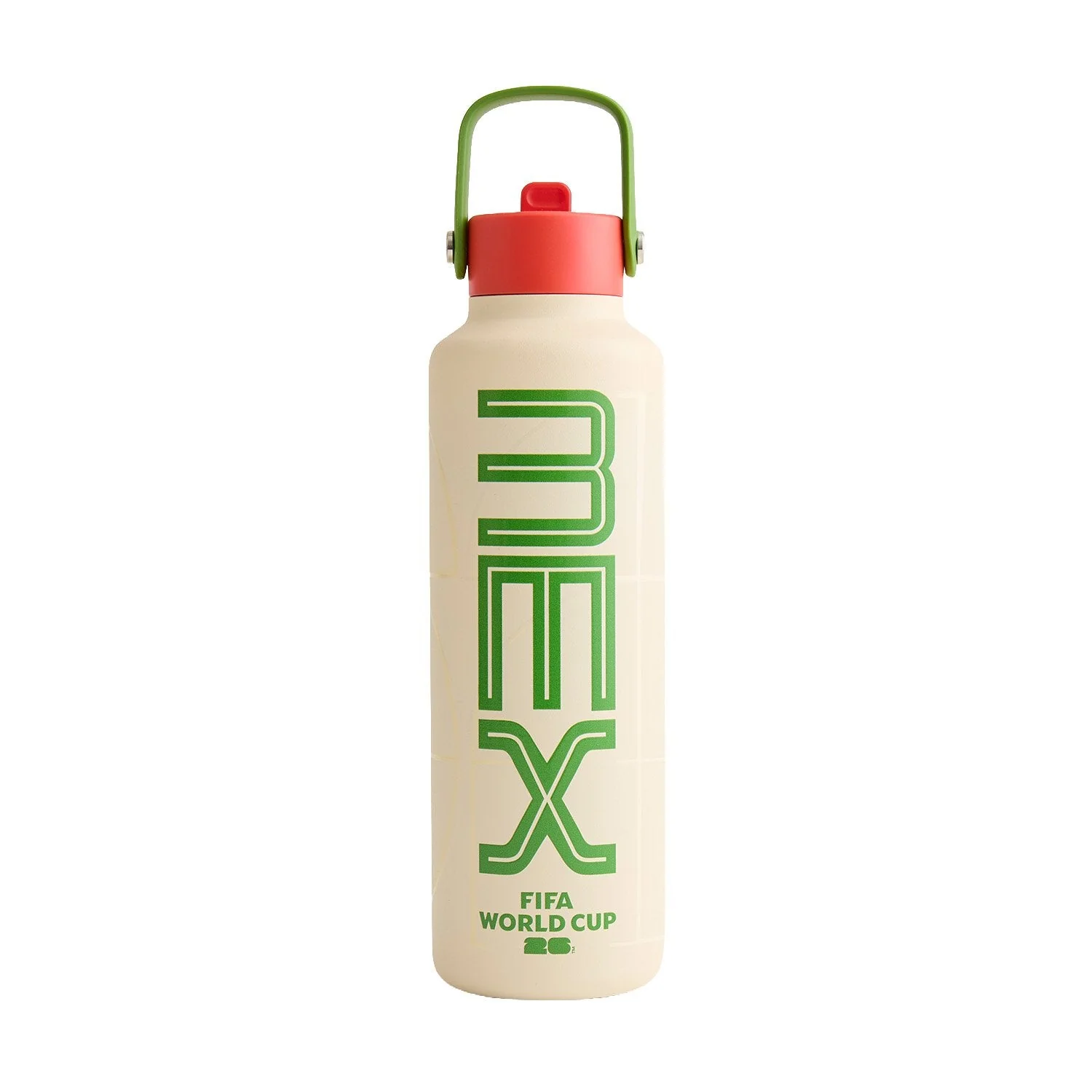 2026 Soccer Fan Collection Mexico Water Bottle
