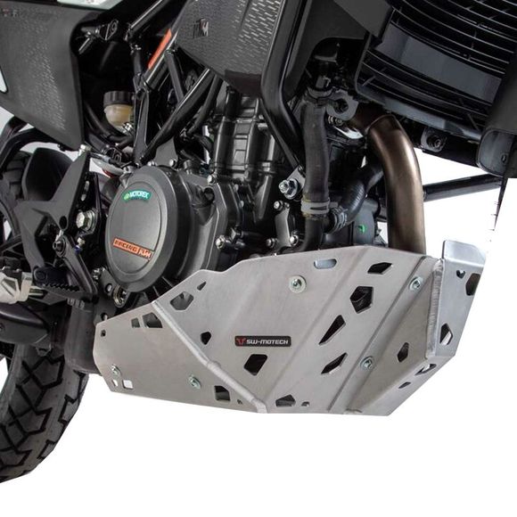 SW-MOTECH Aluminum Engine Guard - GrayRef: SWM0800