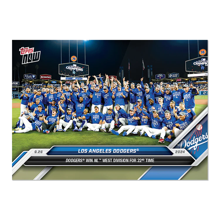 Los Angeles Dodgers - 2024 MLB Topps NOW® Card 758