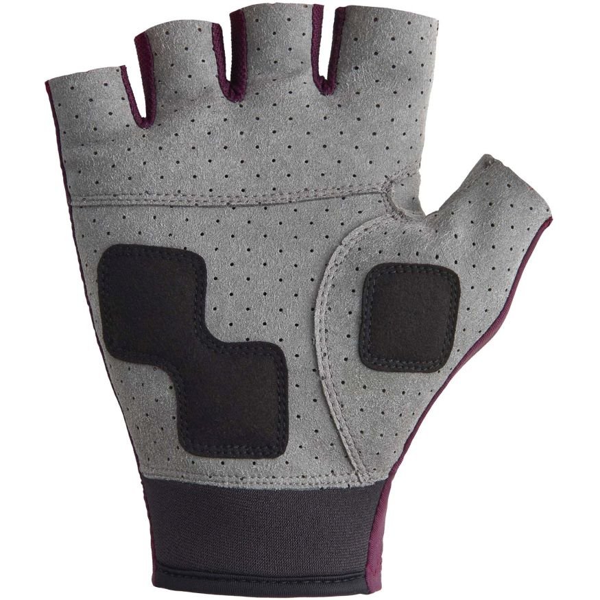 Spiuk ANATOMIC Short Gloves - bordeaux red