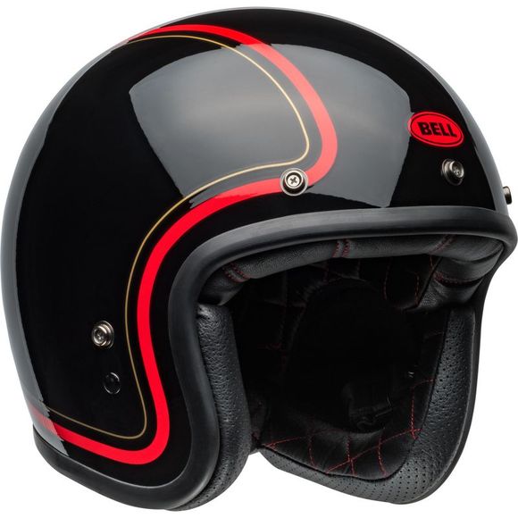 Casque jet Bell CUSTOM 500 - CHIEF - NoirRef : EL0707