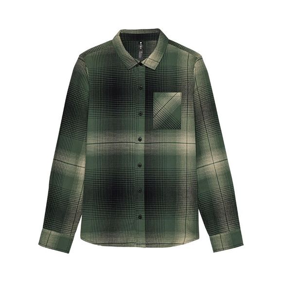 Fox traildust flannel shirt for women - greenRef: FX5030