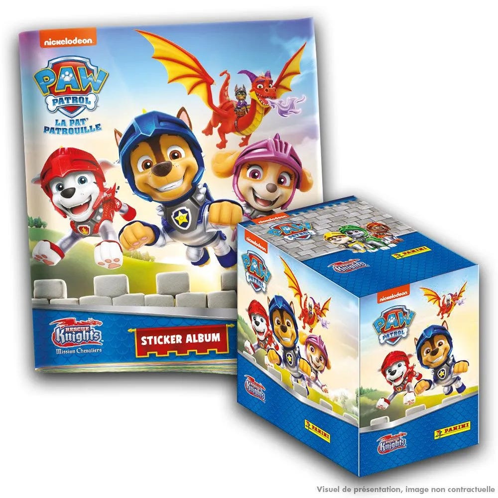 Paw Patrol 8 - Rescue Knights - missing stickers
