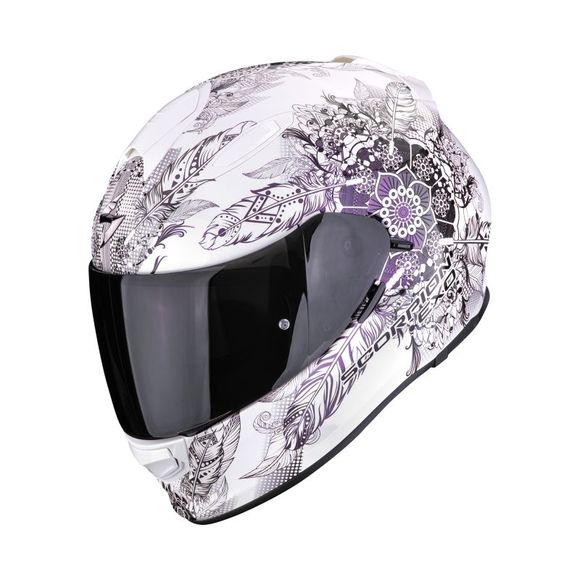 Scorpion Exo EXO-491 Full-Face Helmet - DREAM - White / MulticolorRef: SC1220