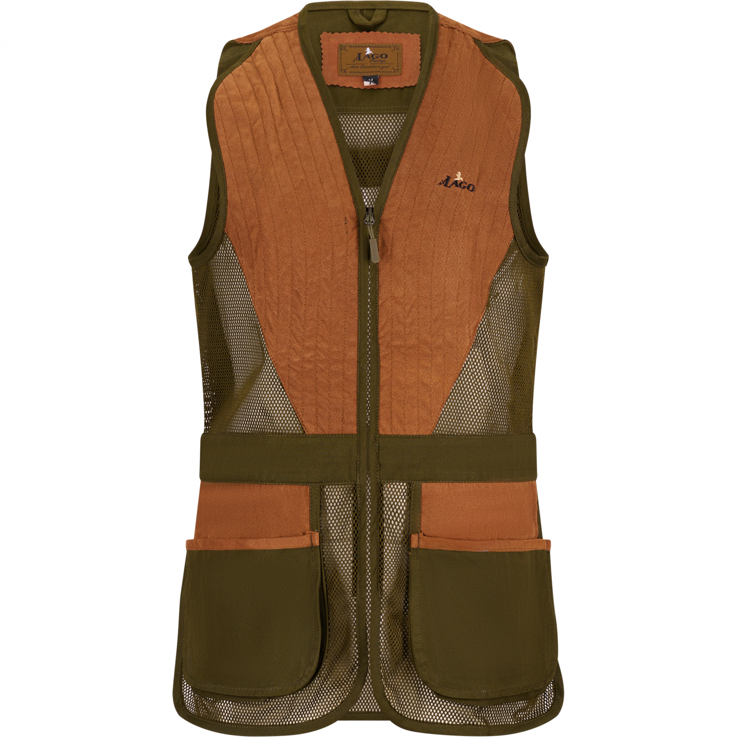 il Lago Prestige Shooting Waistcoat Sienna Men (Olive\/Beige)