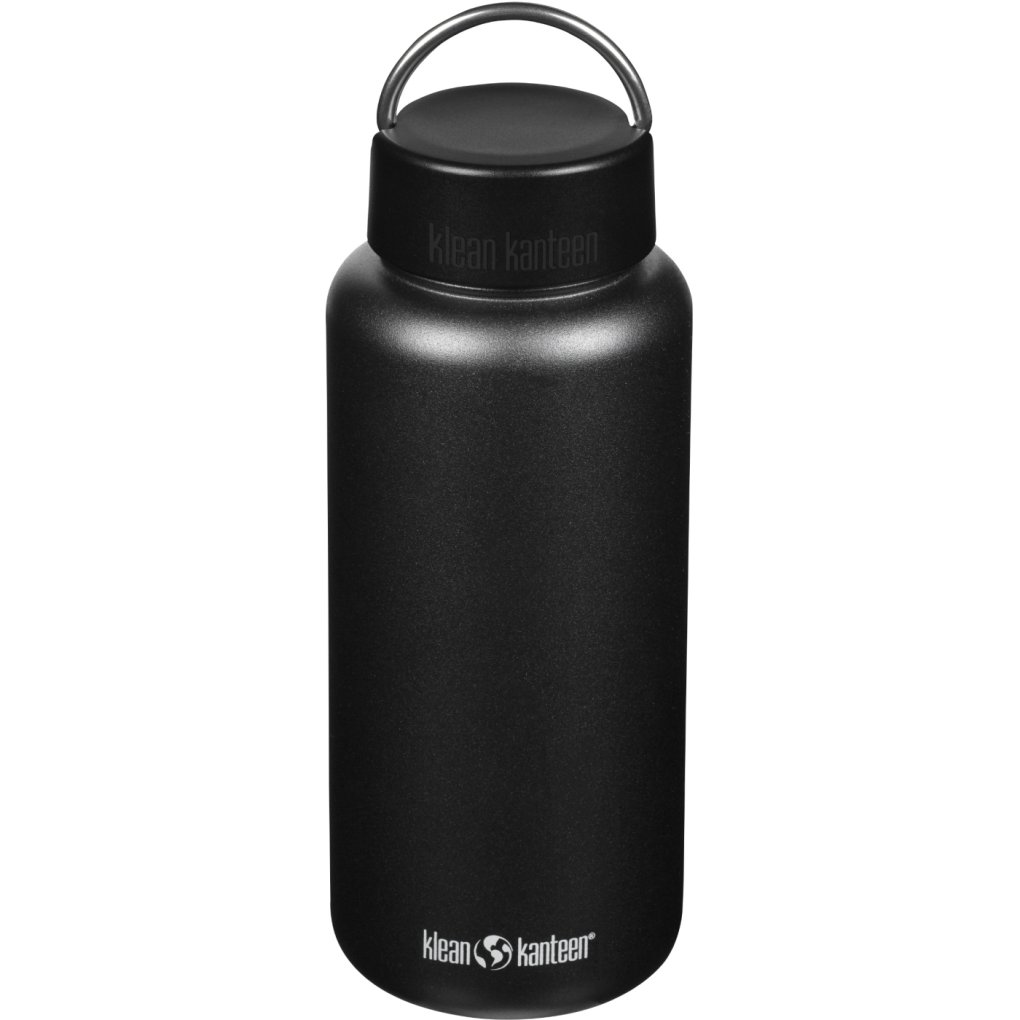 Klean Kanteen Wide Bottle 1182ml with Wide Loop Cap - Brushed Stainless