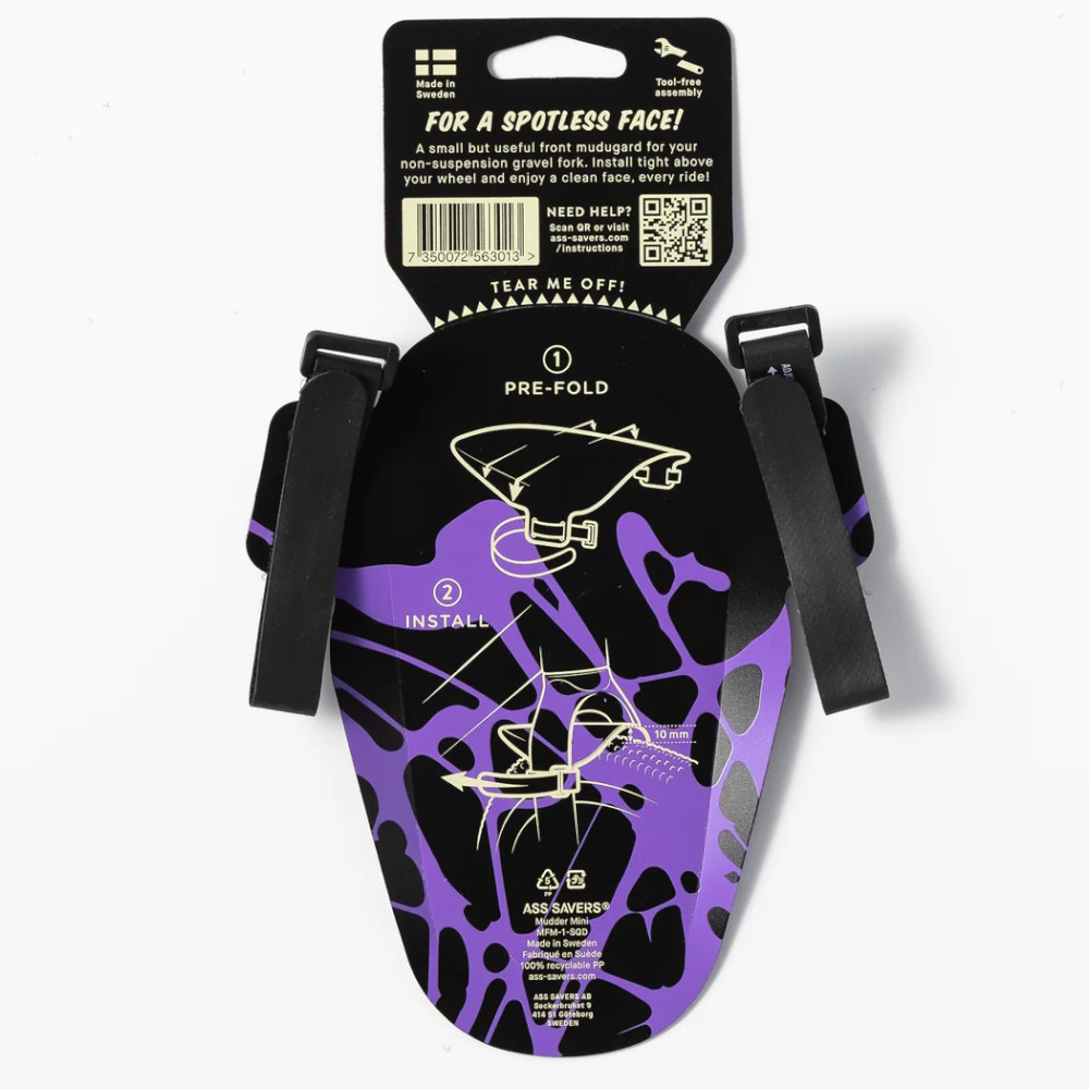 Ass Savers MFM-1 Mudder Mini Mudguard - Squid