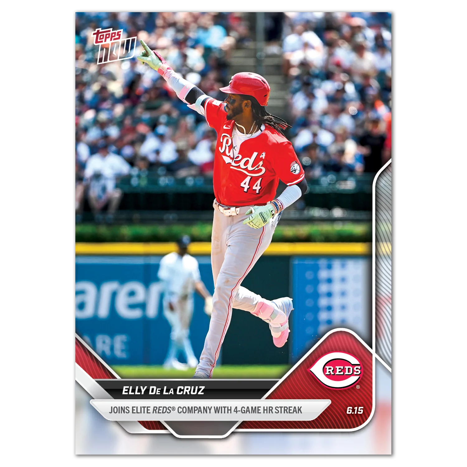 Elly De La Cruz - 2025 MLB Topps NOW® - Card 299