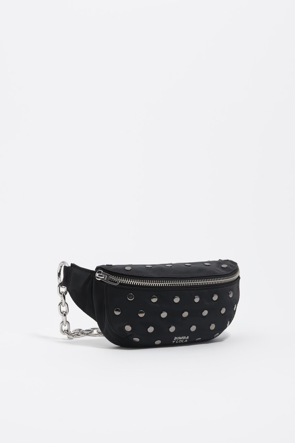 Black nylon bumbag