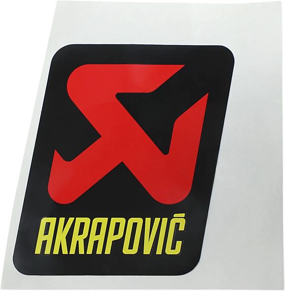 Akrapovic Stickers Universal StickerRef: SA00333A / 18601098