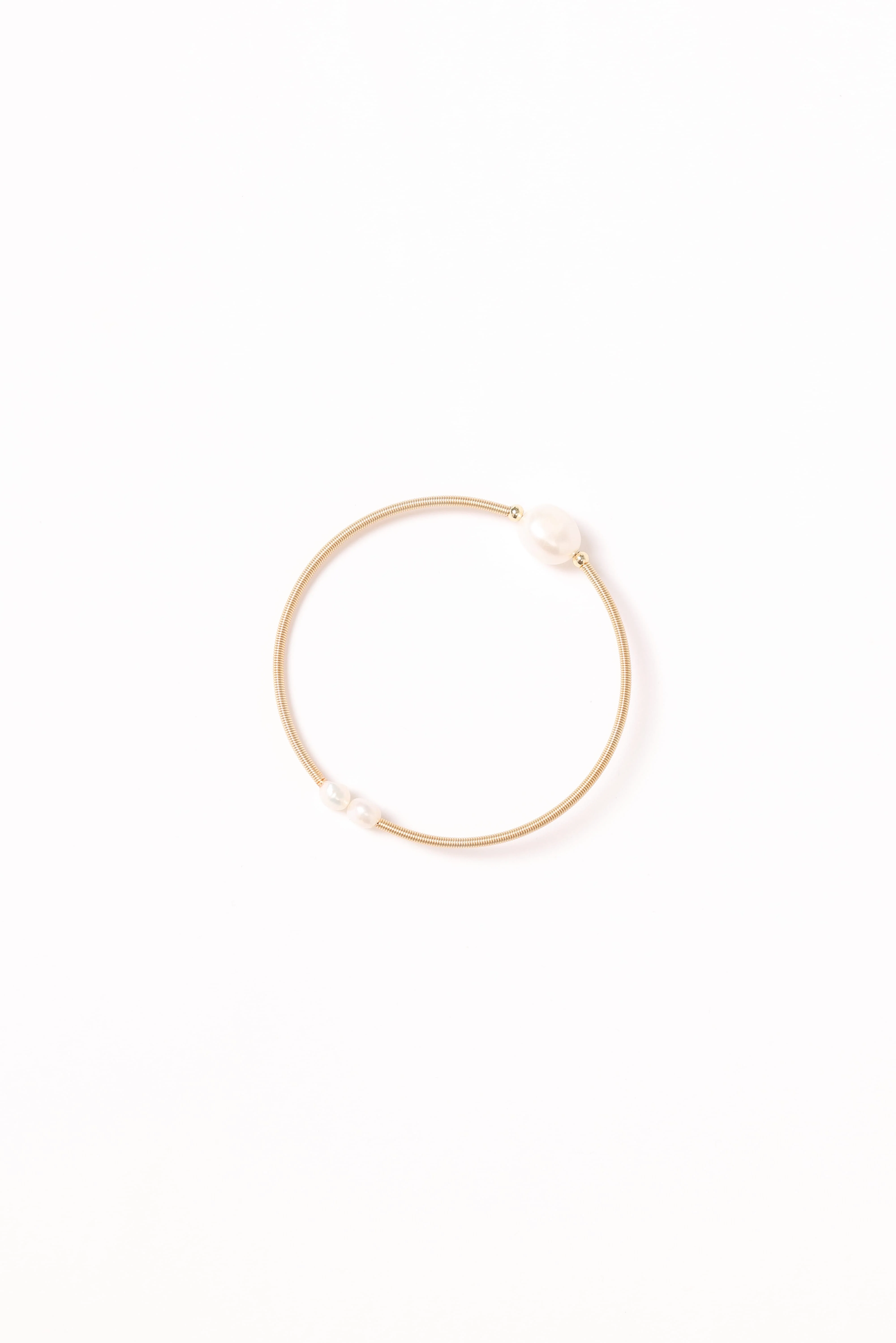Tilda Bracelet - Gold/Pearl