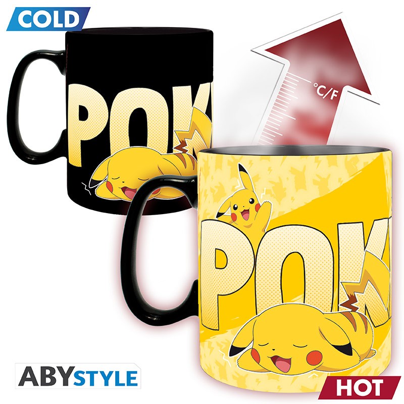 POKEMON Heat Change Mug Pikachu