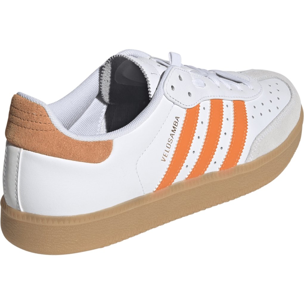 adidas Velosamba Leather Cycling Shoes Men - cloud white/pure orange/gold metal JQ9180