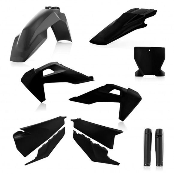 Acerbis FULL KIT BLACK Plastic Kit - BlackRef: AE2571 / 0023481.090
