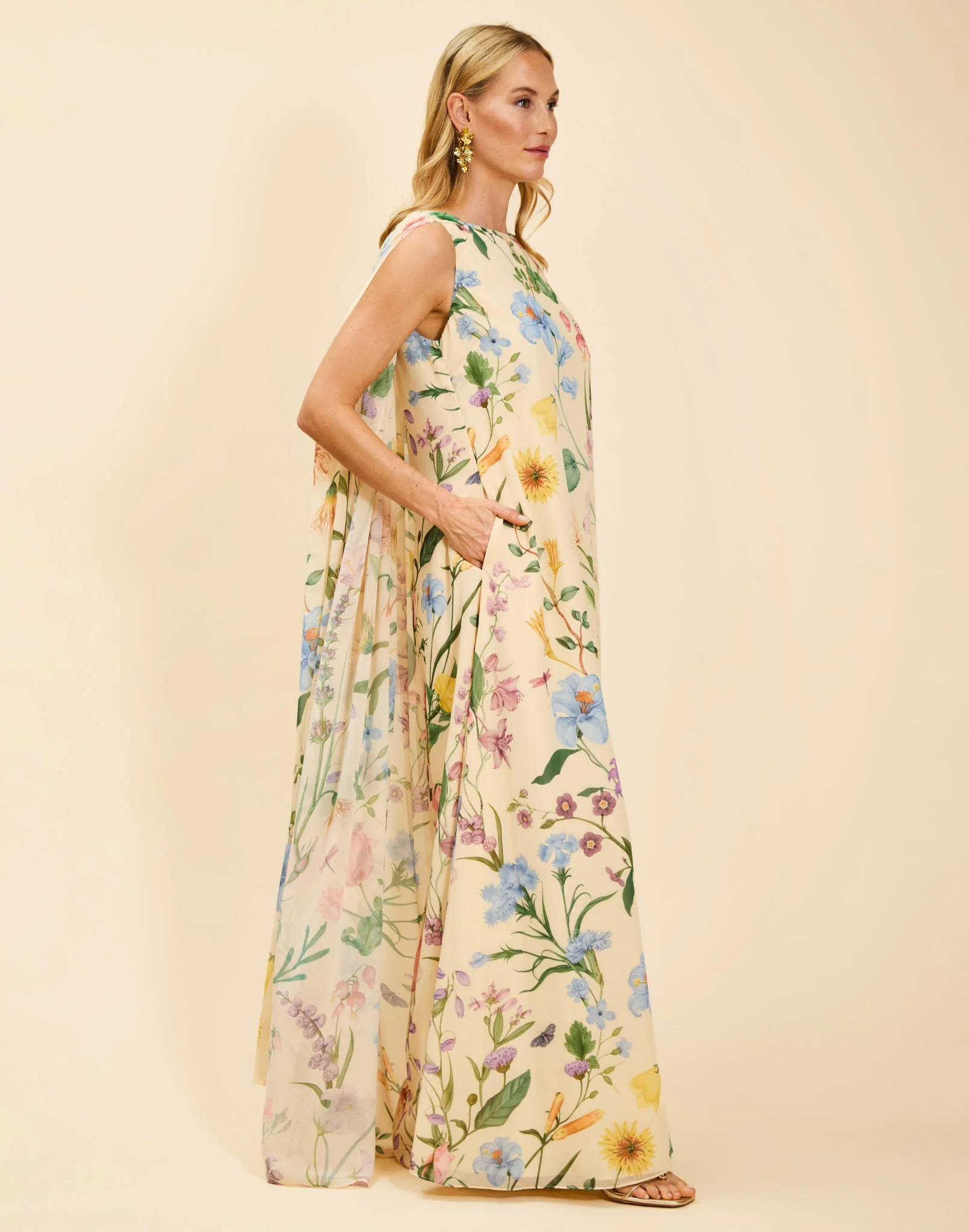 Estrella Cape Gown