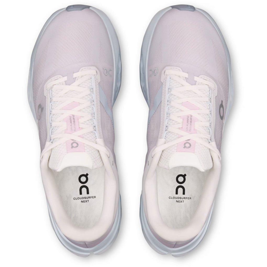 On Cloudsurfer Next Running Shoes Women - Peony | Heather