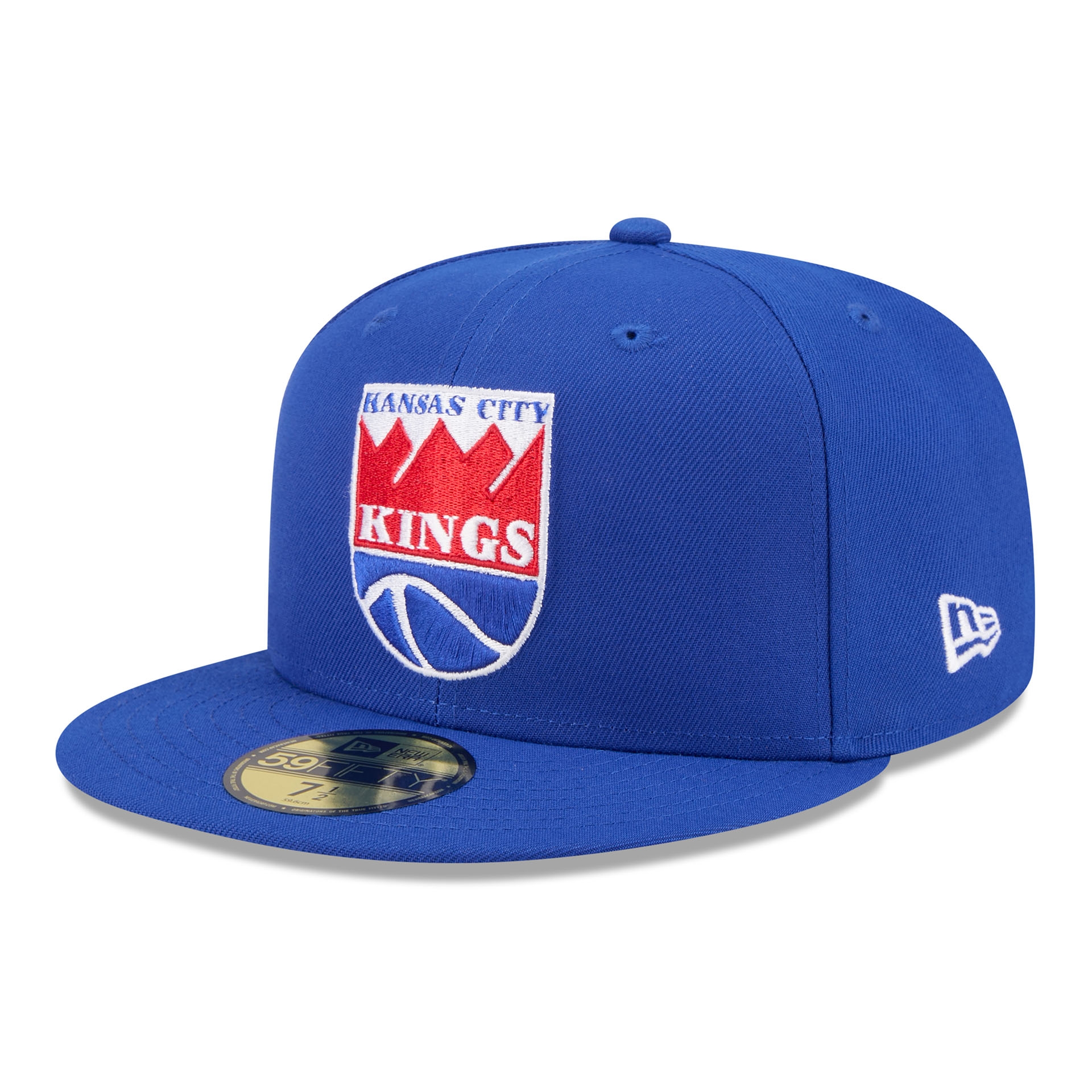 Kansas City Kings 1975-1985 Hardwood Classics 59FIFTY Fitted Cap Blue
