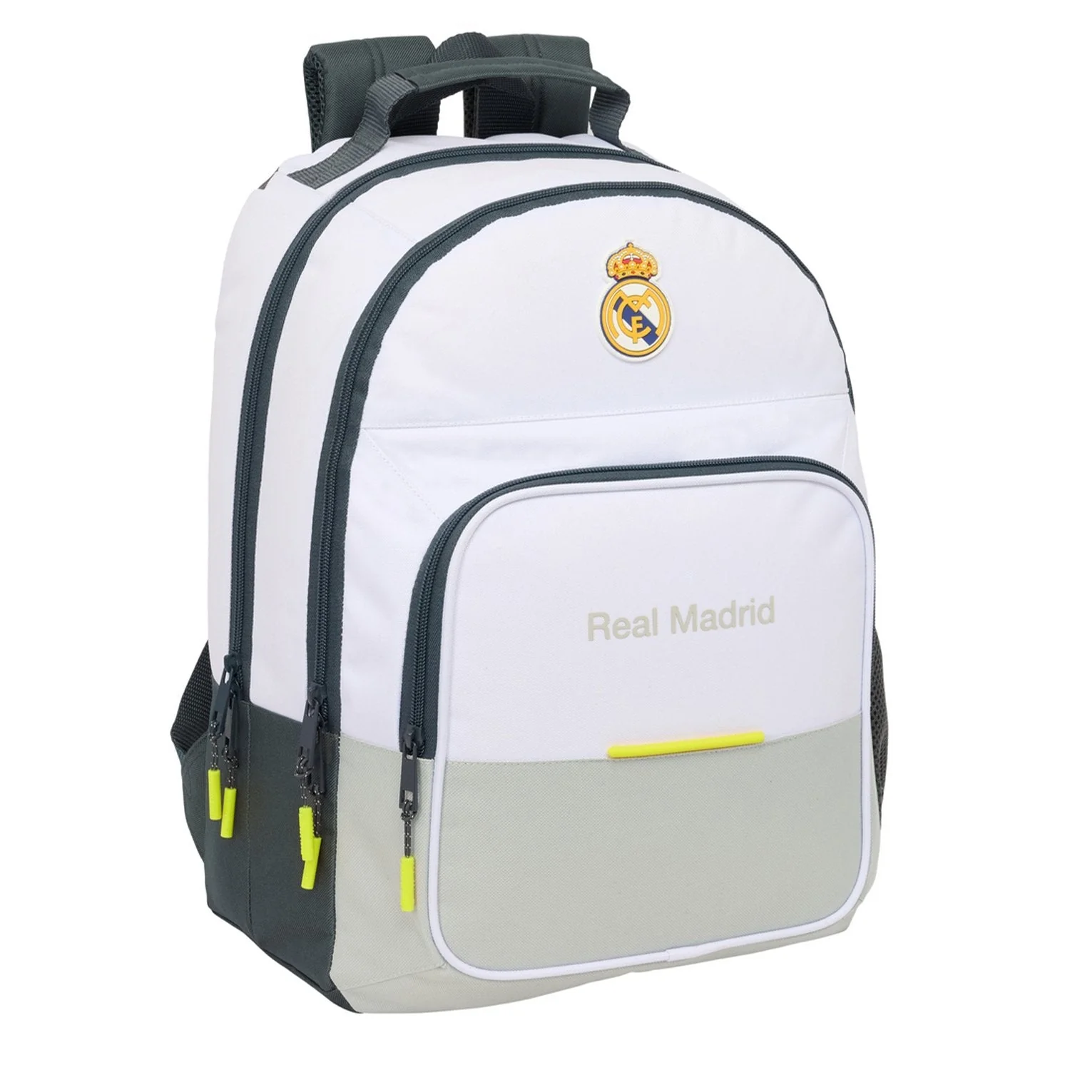 White/Black Double Backpack