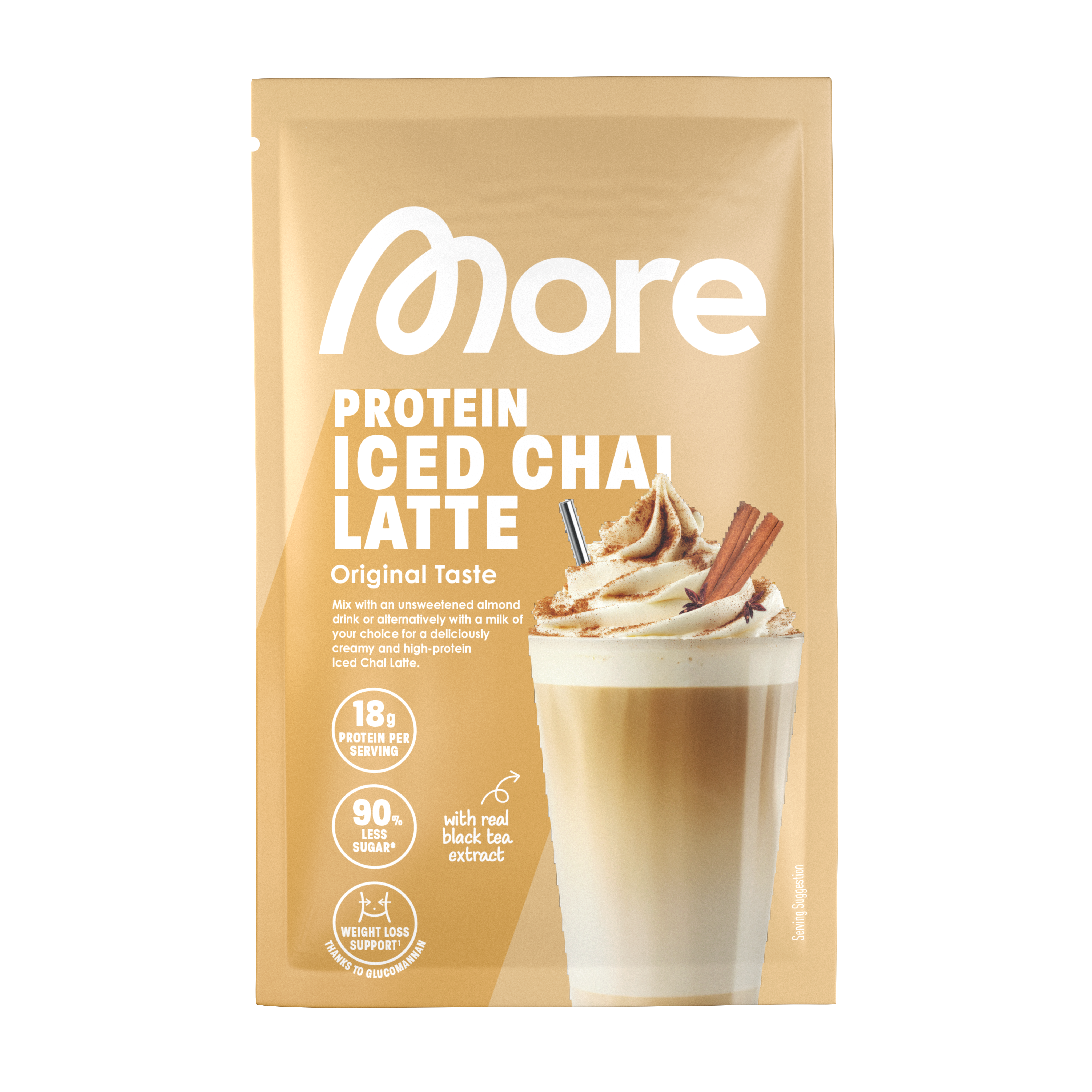 More Protein Iced Chai Latte