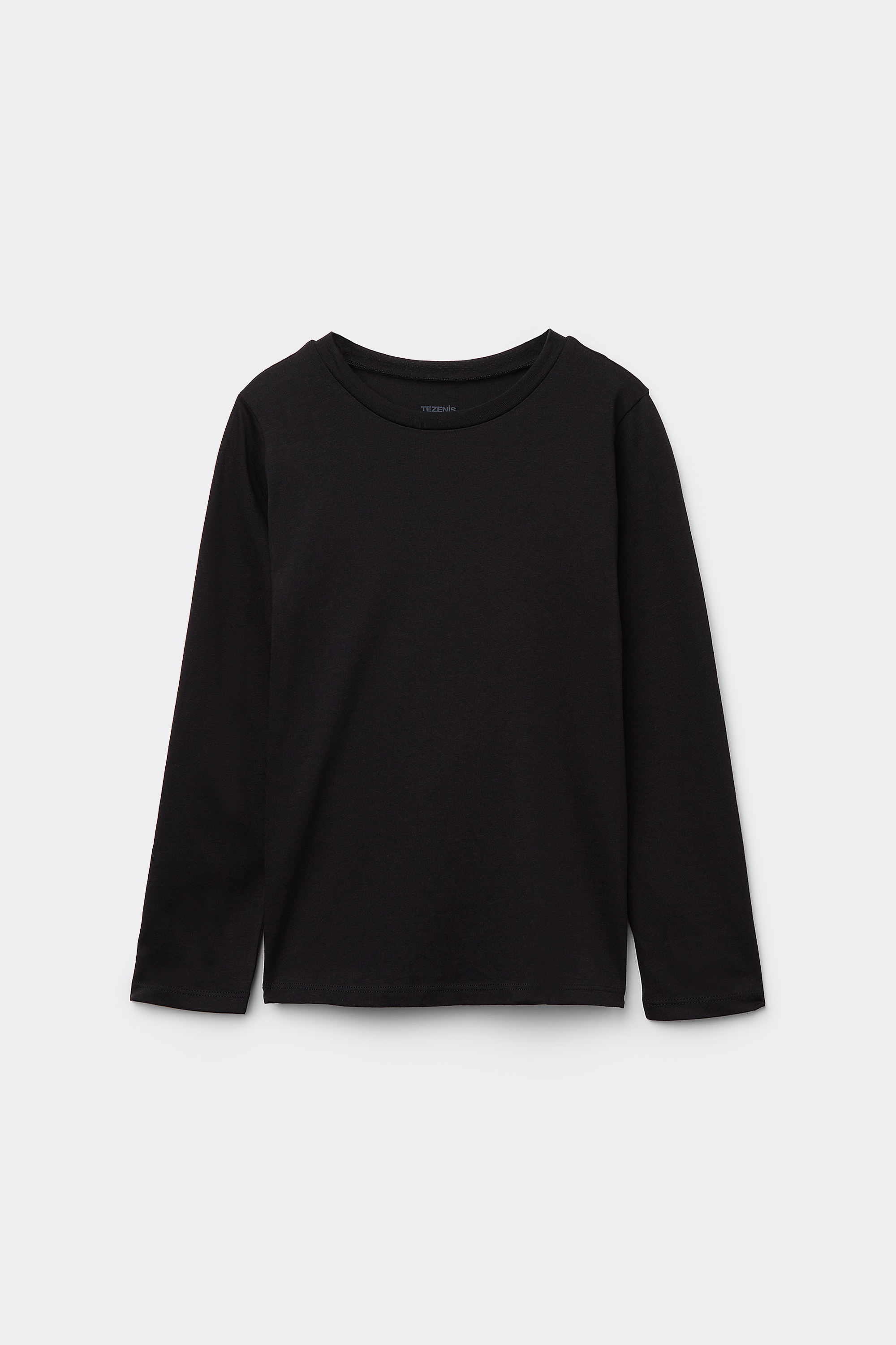 Unisex Kids’ Basic Long-Sleeved Cotton Top