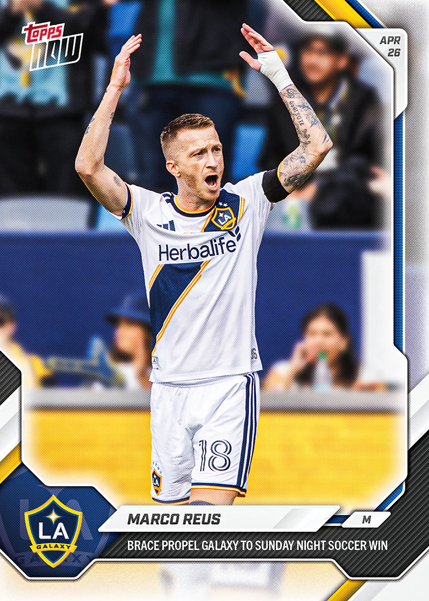 Marco Reus - 2026 MLS Topps NOW® - Card 33 - PR: 274