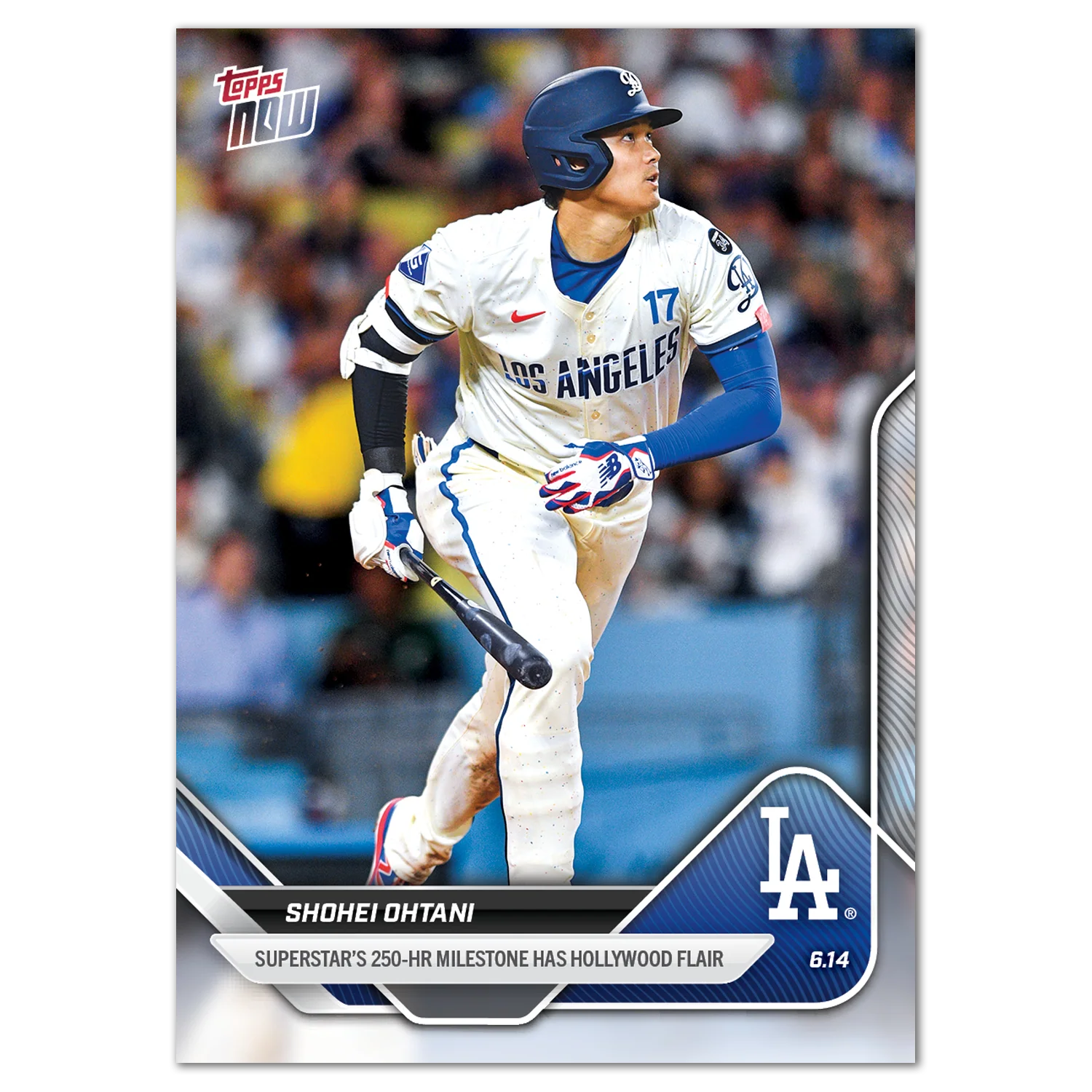 Shohei Ohtani - 2025 MLB Topps NOW® - Card 298